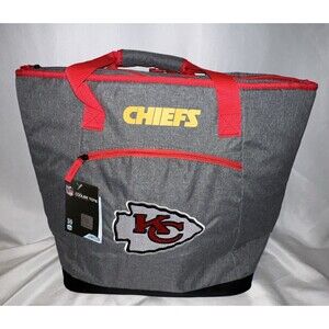 Kansas City Chiefs Rawlings NFL 30 Cans + Ice Soft Tote Cooler Brand New